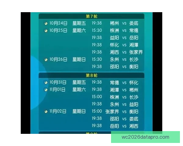 湘超联赛最新积分榜及各球队排名形势全解析
